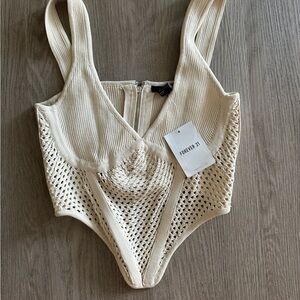 Forever 21 Corset tank top